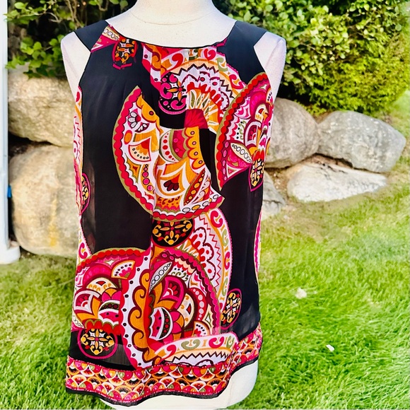 ECI Abstract print tank top - Picture 7 of 15